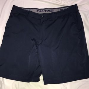 PGA Tour Navy Blue Golf Shorts Size 42